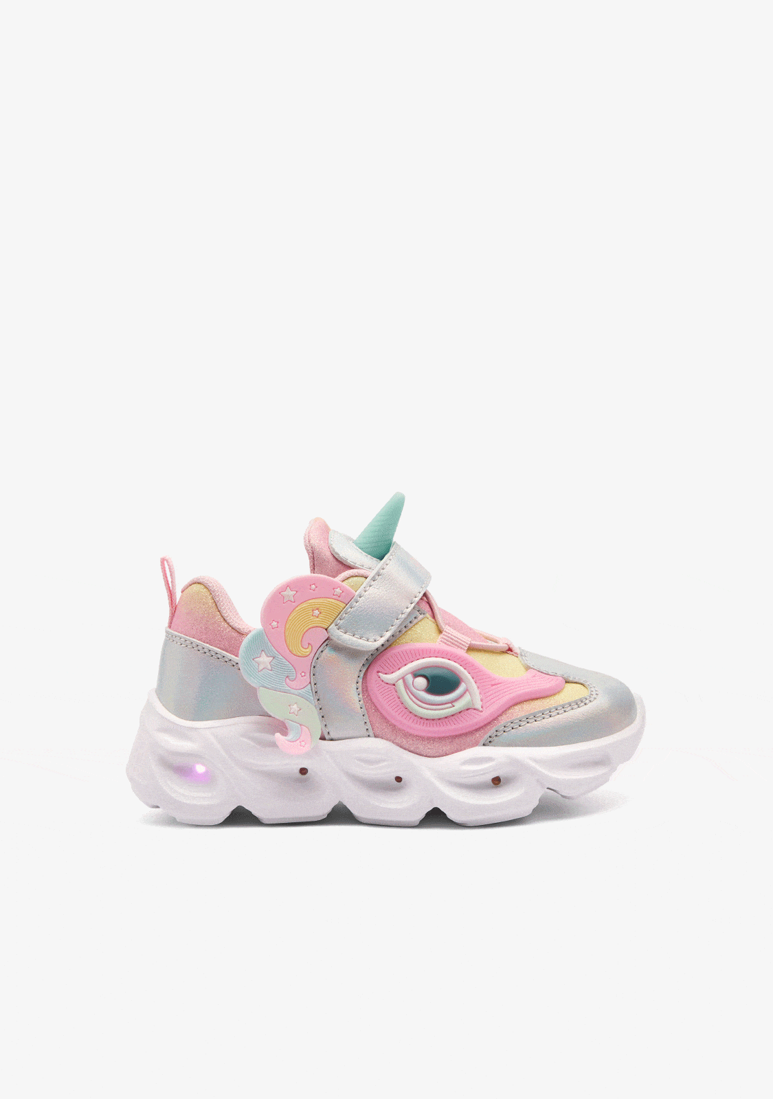 -PORTADA CONGUITOS ZAPATOS / SNEAKERS / JOGGING Rainbow Unicorn Lights Sneakers