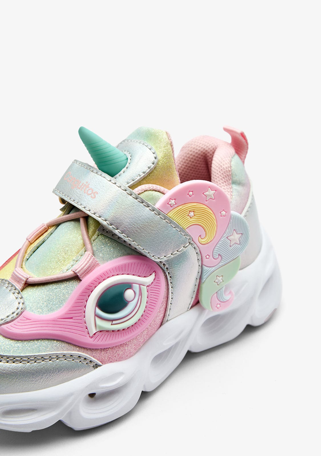 CONGUITOS ZAPATOS / SNEAKERS / JOGGING Rainbow Unicorn Lights Sneakers