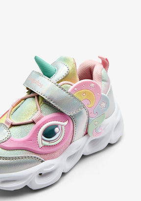 CONGUITOS ZAPATOS / SNEAKERS / JOGGING Rainbow Unicorn Lights Sneakers