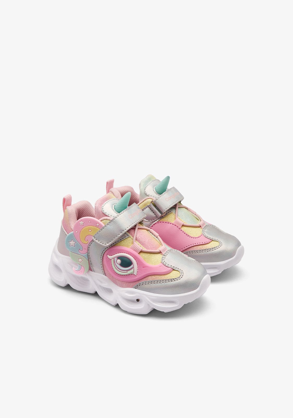 CONGUITOS ZAPATOS / SNEAKERS / JOGGING Rainbow Unicorn Lights Sneakers