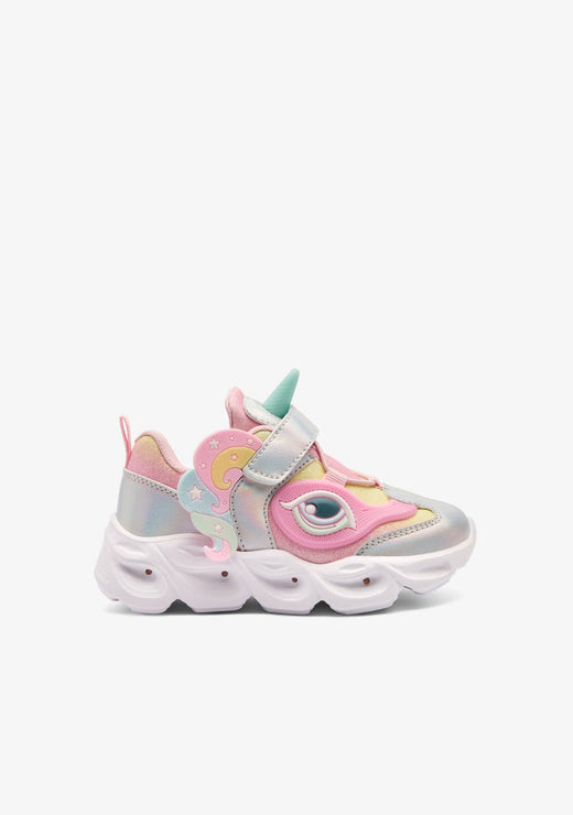 CONGUITOS ZAPATOS / SNEAKERS / JOGGING Rainbow Unicorn Lights Sneakers