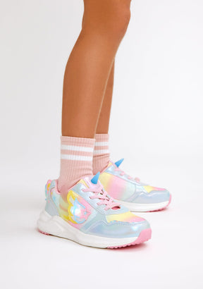 CONGUITOS ZAPATOS / SNEAKERS / JOGGING Unicorn Multicolour Sneakers with Lights