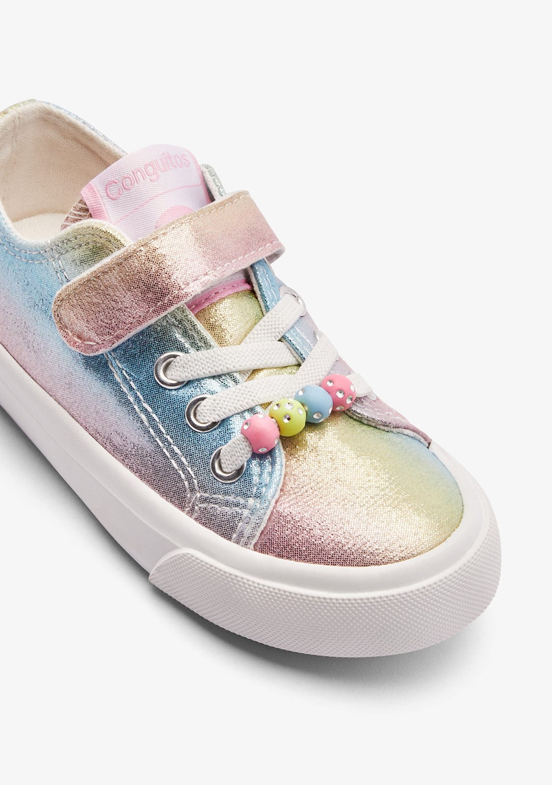 CONGUITOS ZAPATOS / SNEAKERS Multi Rainbow Glitter Sneakers