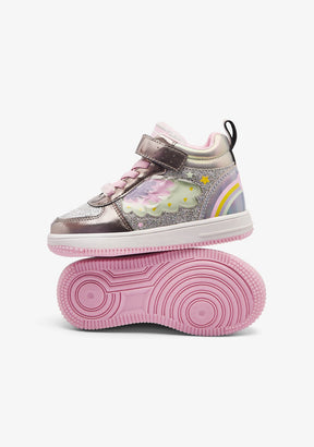CONGUITOS ZAPATOS / SNEAKERS / TENNIS Silver High Light Sneakers