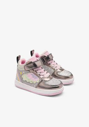 CONGUITOS ZAPATOS / SNEAKERS / TENNIS Silver High Light Sneakers