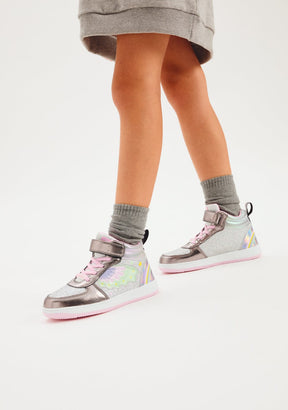 CONGUITOS ZAPATOS / SNEAKERS / TENNIS Silver High Light Sneakers