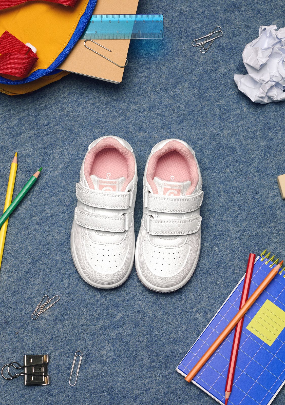 CONGUITOS ZAPATOS / SNEAKERS / TENNIS White / Pink Trainers