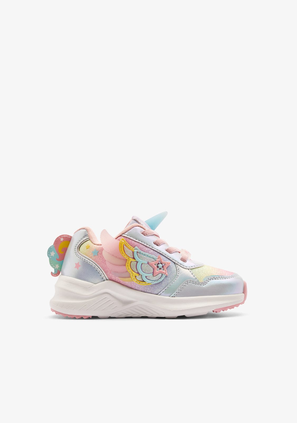 CONGUITOS ZAPATOS / SNEAKERS Unicorn Multicolour Sneakers with Lights