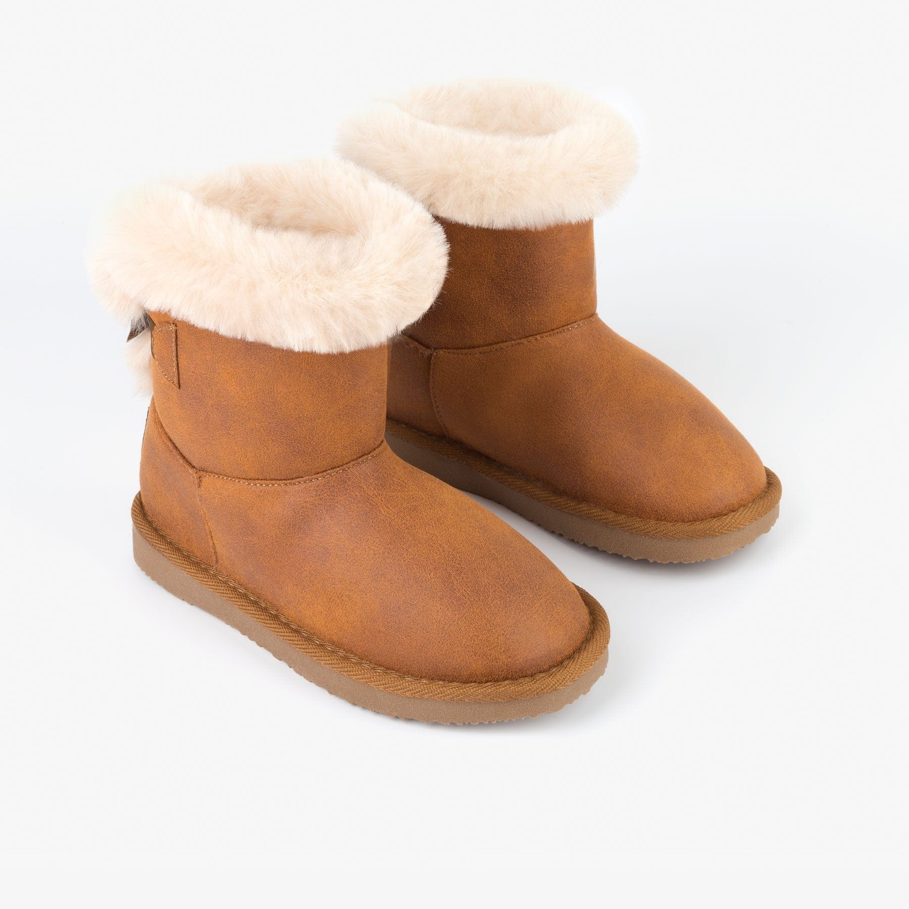 FRESAS CON NATA Shoes Camel Australian Boots with Bow