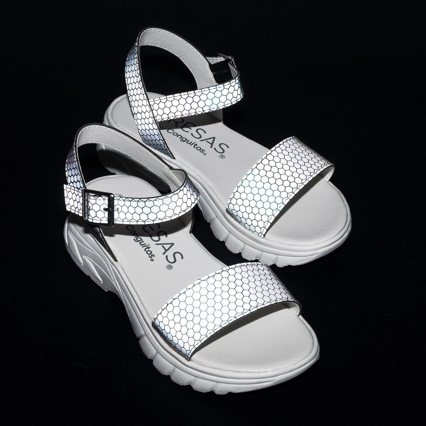 FRESAS CON NATA Shoes Girl's Reflectant Sports Sandals