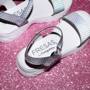 FRESAS CON NATA Shoes Girl's Reflectant Sports Sandals