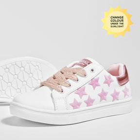 FRESAS CON NATA Shoes Girl's Solar Stars Colour Changing Sneakers