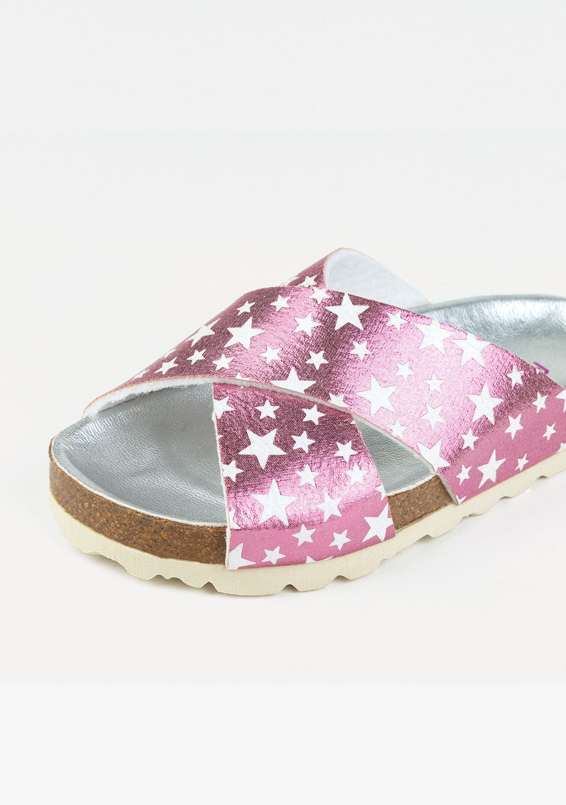 FRESAS CON NATA Shoes Girl's Stars Pink Bio Sandals