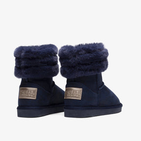 FRESAS CON NATA Shoes Unisex Navy Fur Australian Boots