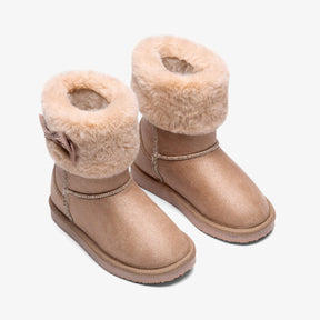 FRESAS CON NATA ZAPATOS Girl's Magnesium Fur Australian Boots