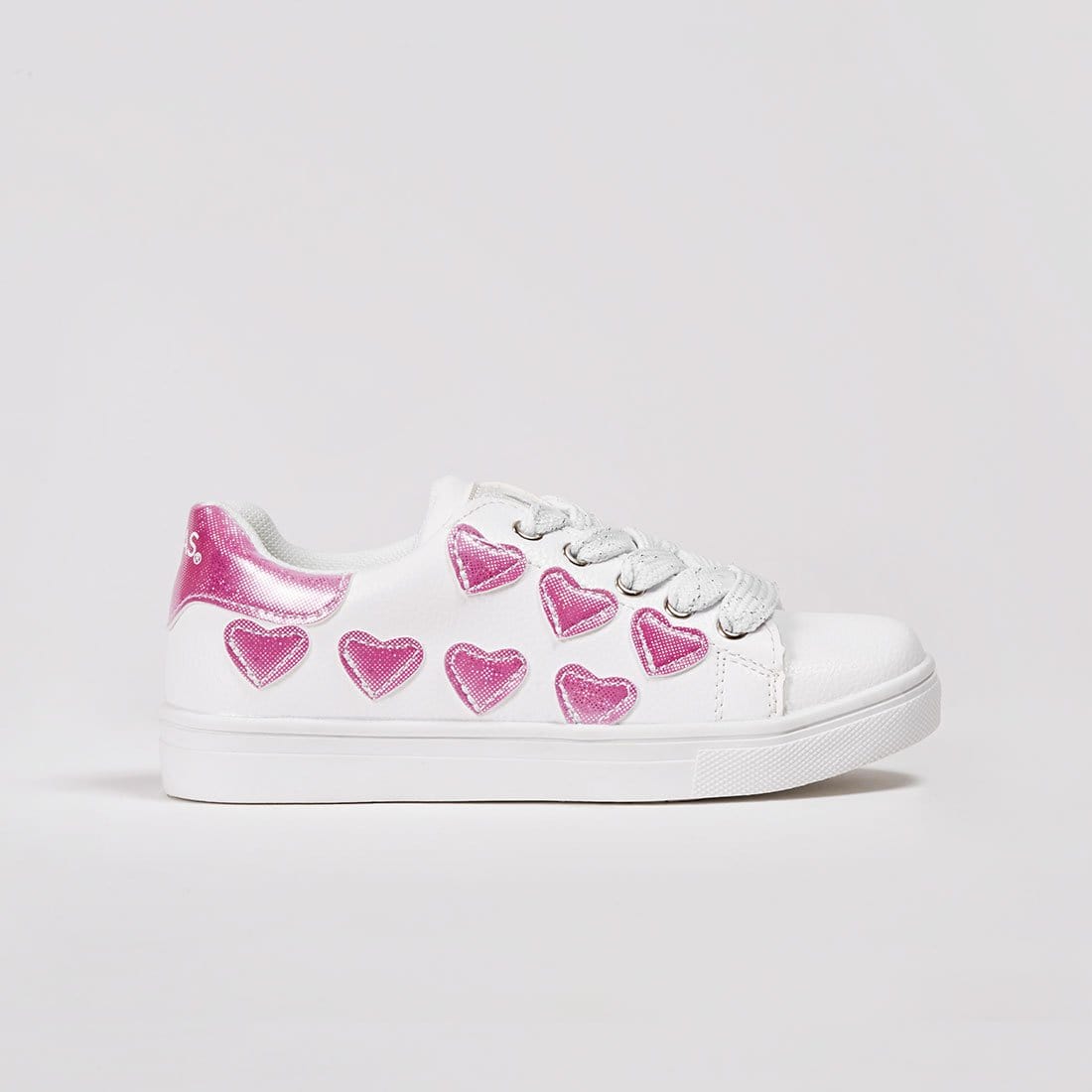 FRESAS CON NATA ZAPATOS Girl's Solar Hearts Colour Changing Sneakers