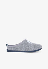 MERCREDY Shoes Grey Blue Ecological Home Slippers