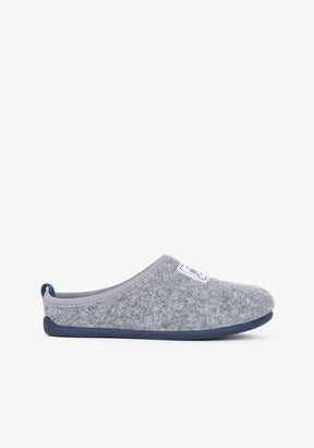 MERCREDY Shoes Grey Blue Ecological Home Slippers
