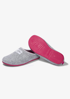 MERCREDY Shoes Grey Pink Ecological Home Slippers