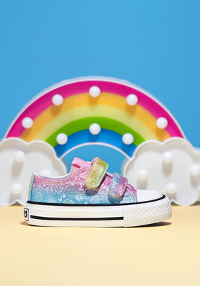 OSITO BASKET Baby´s Multicolour Glow In The Dark Sneakers
