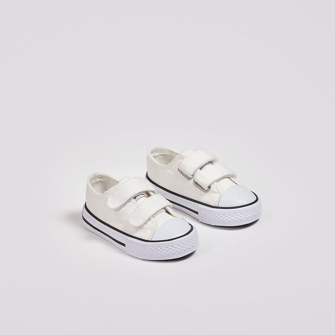 OSITO Shoes Babies White Canvas Sneakers