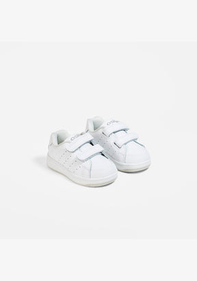 OSITO Shoes Babies White Washable Leather Trainers