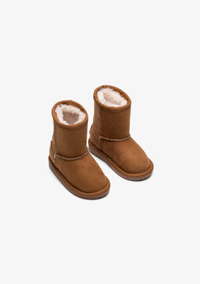 OSITO Shoes Baby's Australian Boots Brown Water Repellent