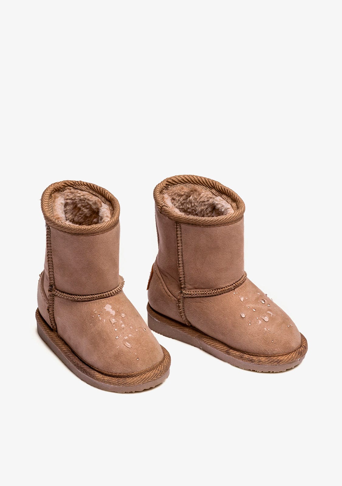 OSITO Shoes Baby's Australian Boots Taupe Water Repellent
