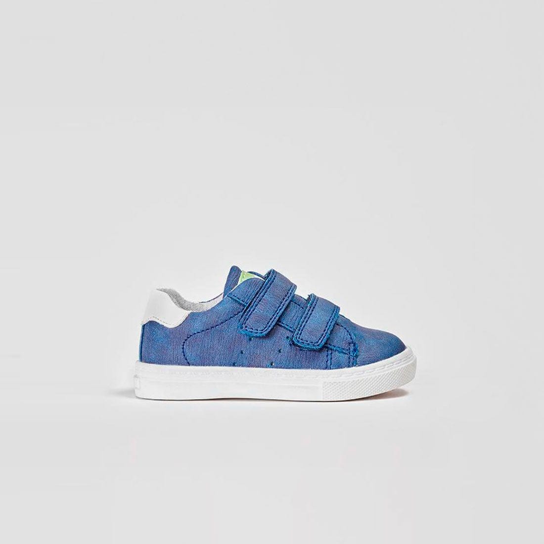 OSITO Shoes Baby's Blue Velcro Sneakers