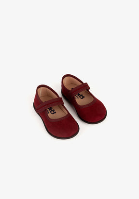 OSITO Shoes Baby's Bordeaux Water Repellent Mary Janes V2