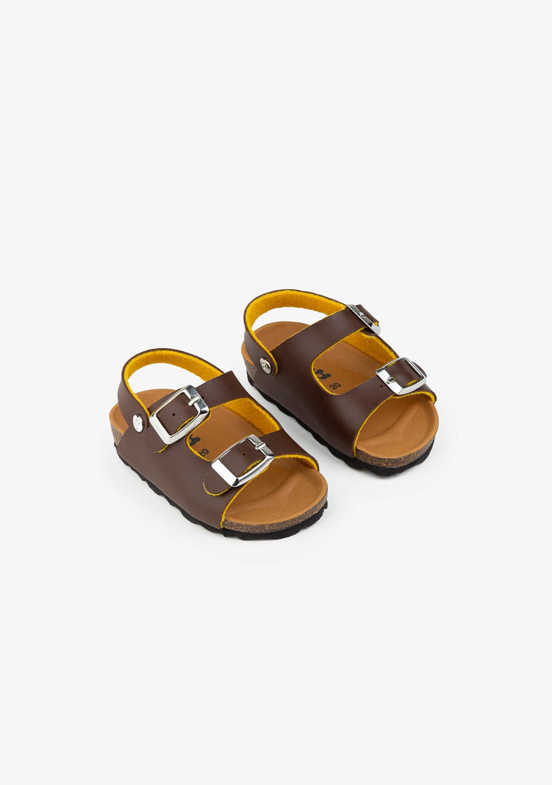 OSITO Shoes Baby's Brown Synthetic Bio Sandals