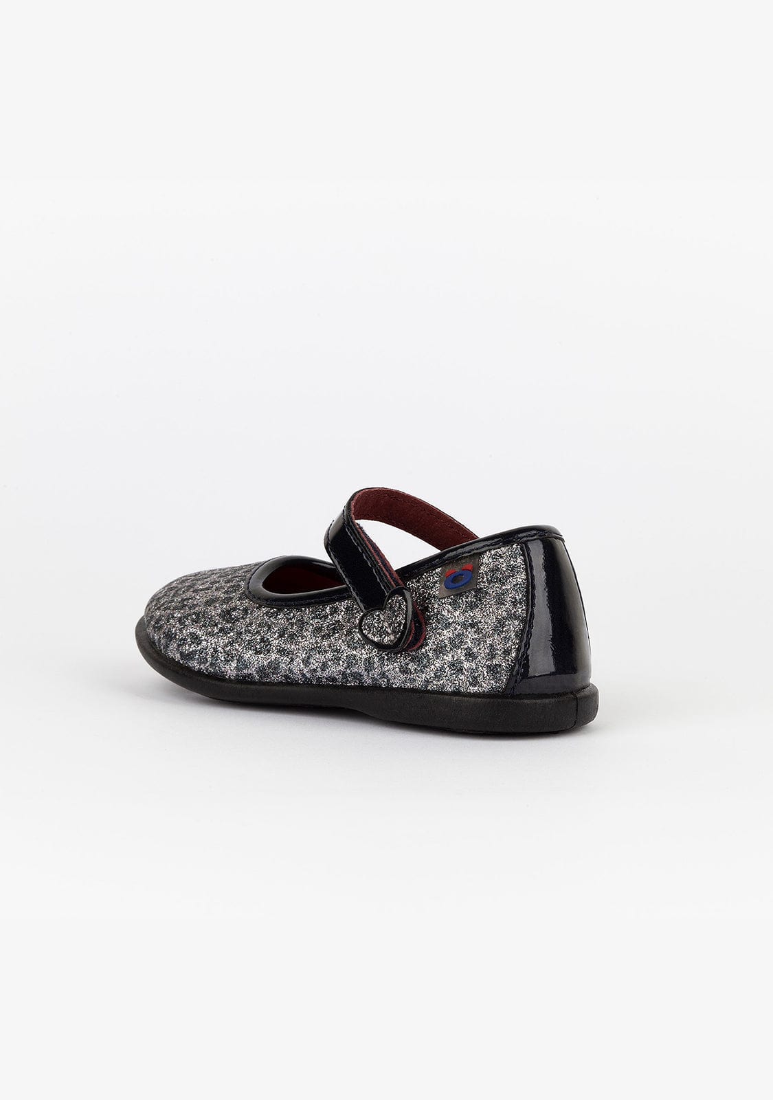 OSITO Shoes Baby's Leopard Print Glitter Mary Janes