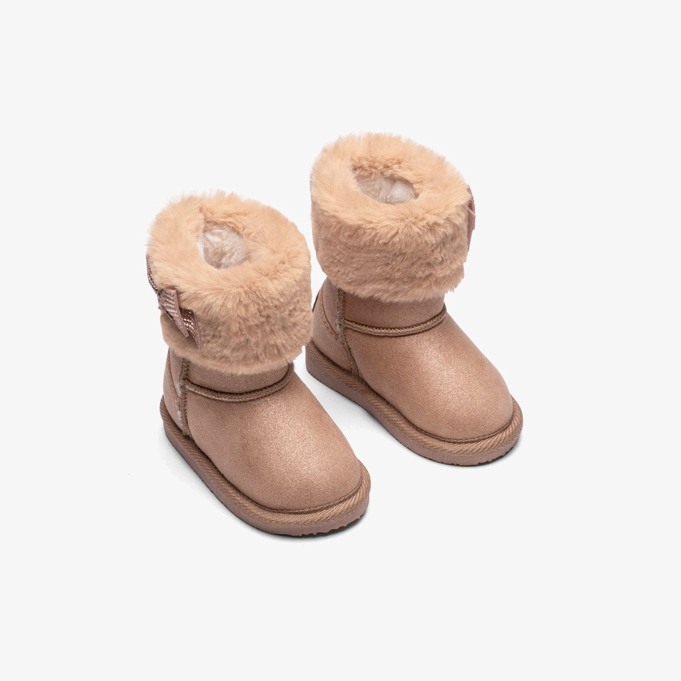 OSITO Shoes Baby's Magnesium Fur Australian Boots