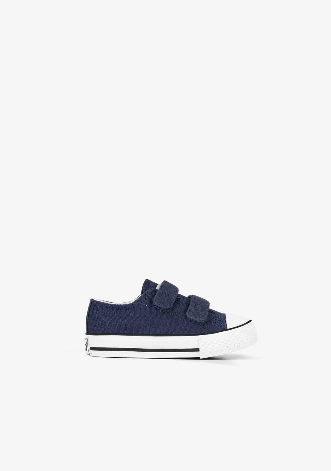 OSITO Shoes Baby's Navy Adherent Strips Sneakers Canvas