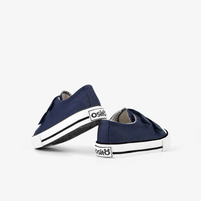 OSITO Shoes Baby's Navy Canvas Sneakers