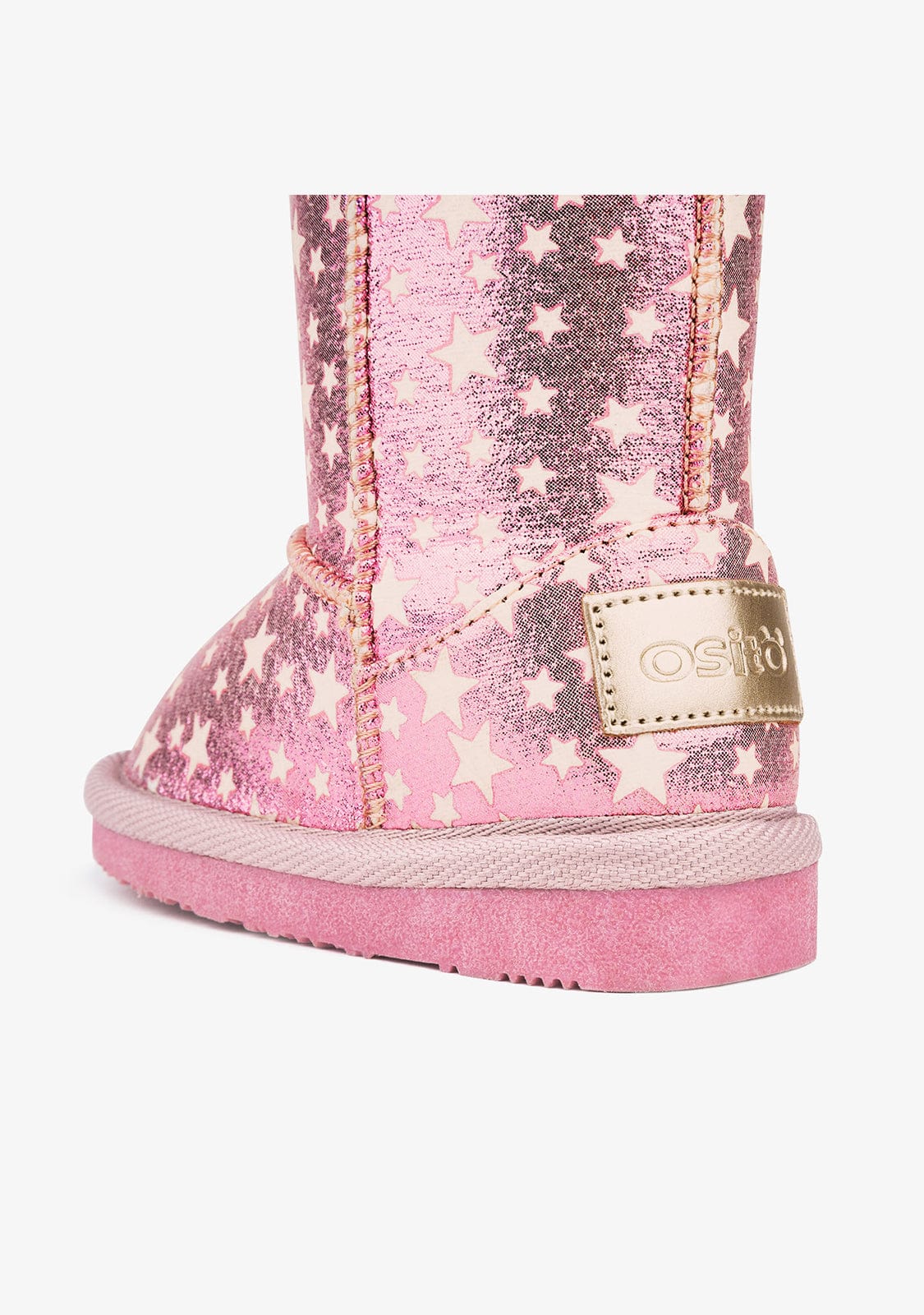 OSITO Shoes Baby's Pink Glows in the Dark Australian Boots