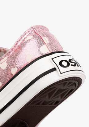 OSITO Shoes Baby's Pink Glows In The Dark Sneakers