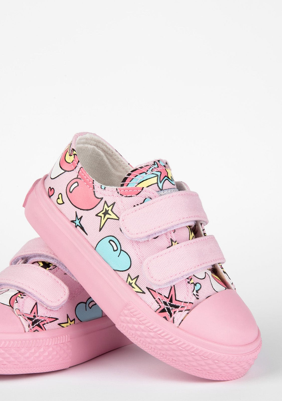 OSITO Shoes Baby's Pink Unicorn Sneakers