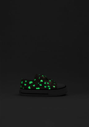 OSITO Shoes Baby's Platinum Glows In The Dark Sneakers