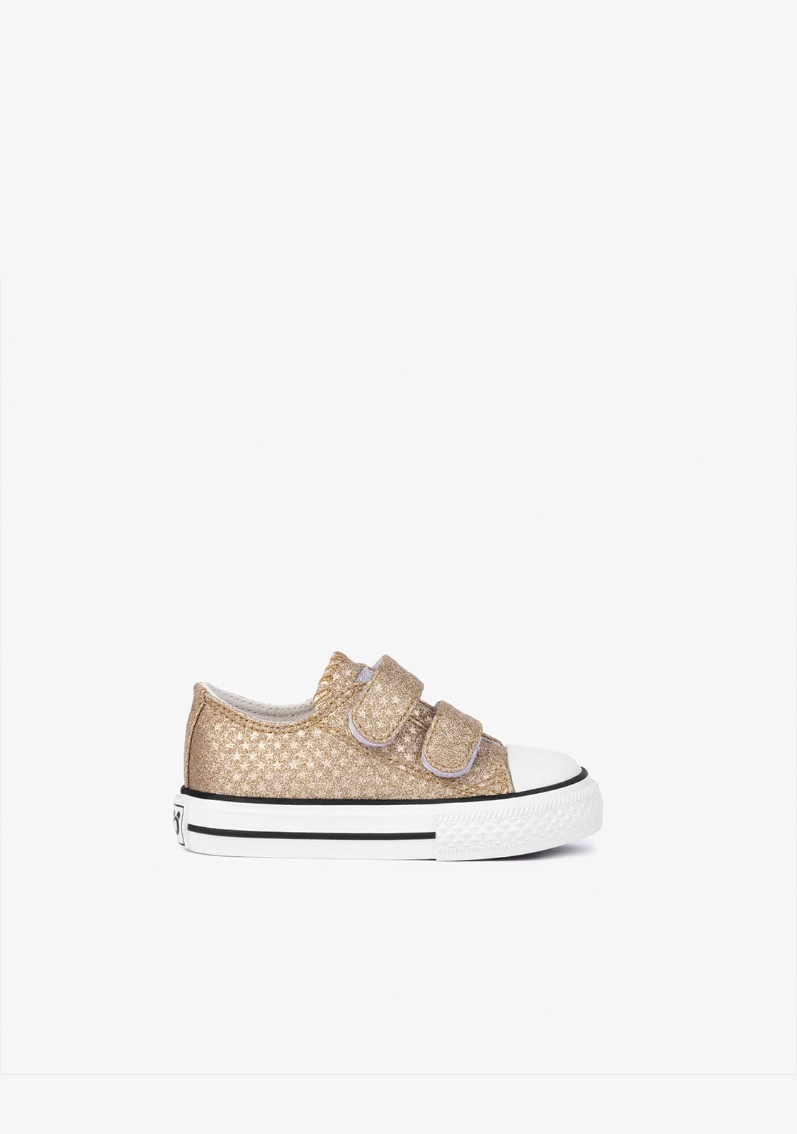 OSITO Shoes Baby's Platium Glitter Sneakers