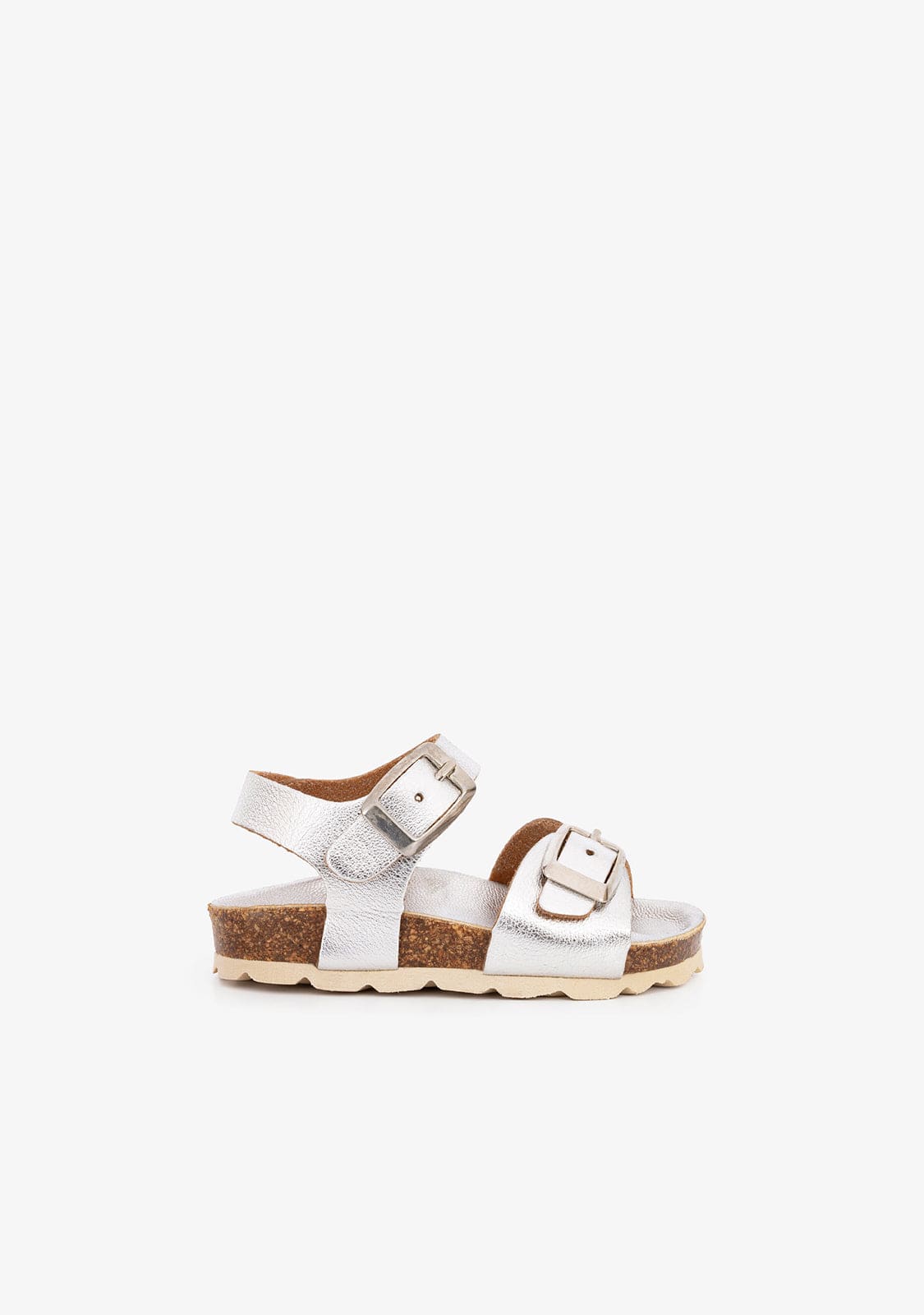 OSITO Shoes Baby's Silver Bio Sandals
