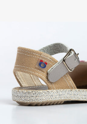 OSITO Shoes Baby's Star Pink Glow Espadrilles