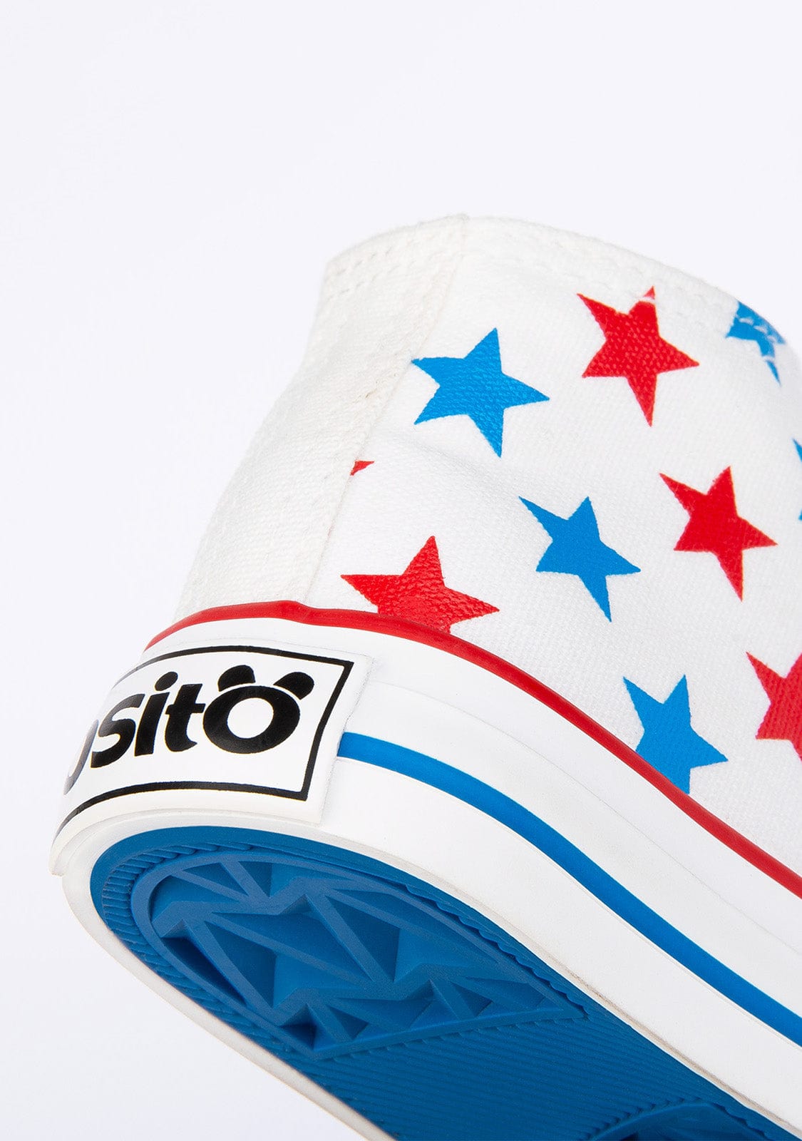 OSITO Shoes Baby's Stars Canvas Hi-Top Sneakers