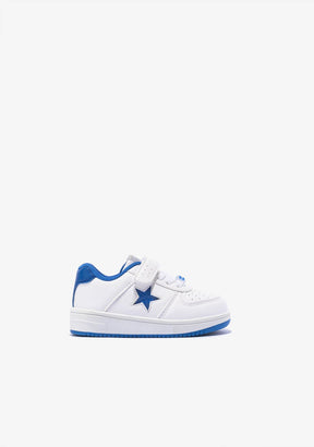 OSITO Shoes Baby's White With Lights Star Sneakers Micronapa