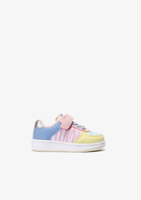 OSITO Shoes Baby's Zebra Multicolour Sneakers Napa