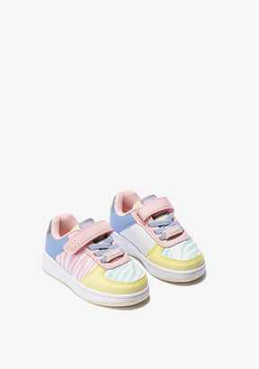 OSITO Shoes Baby's Zebra Multicolour Sneakers Napa