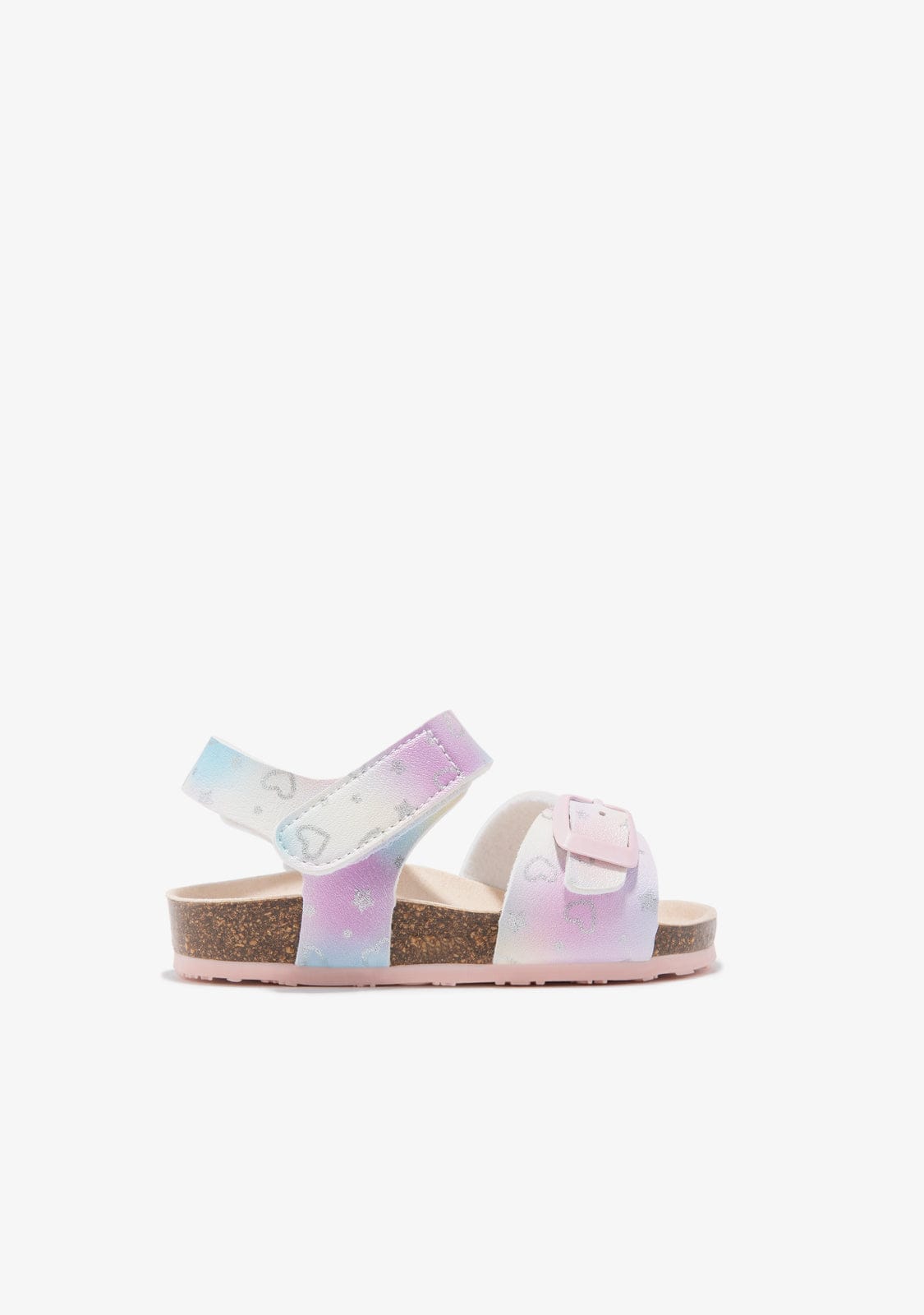 OSITO TIRAS Baby´s Multicolour Hearts Stars Sandals