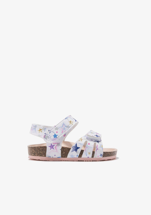 OSITO TIRAS Baby´s Multicolour Stars Bio Sandals