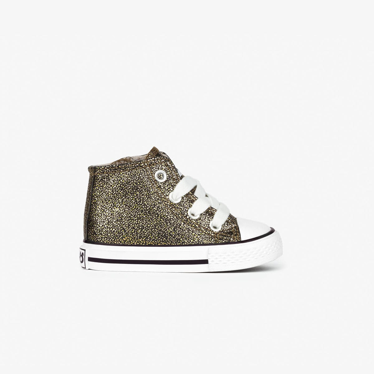 OSITO ZAPATOS Baby's Bronze Space Hi-Top Sneakers