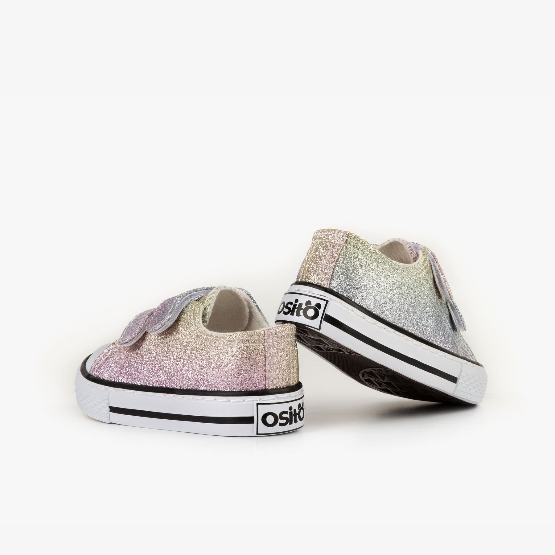 OSITO ZAPATOS Baby's Multicolor Glitter Sneakers